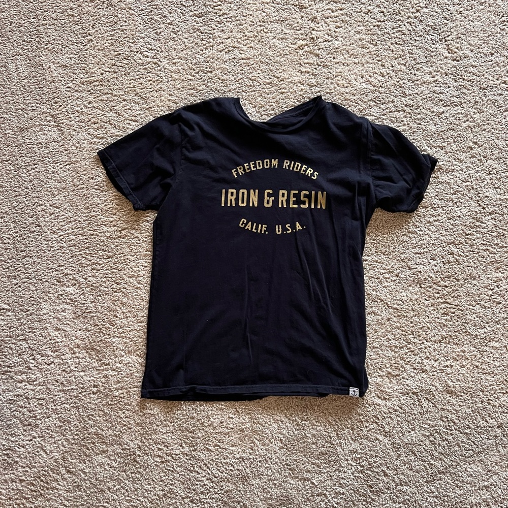 Iron & Resin “Freedom Riders” Men’s T-Shirt Made In USA